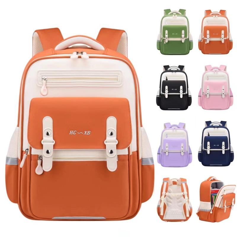 New Cloud Men's and Children's Backpack Large Capacity Burden Reduction Waterproof Elementary School Bag