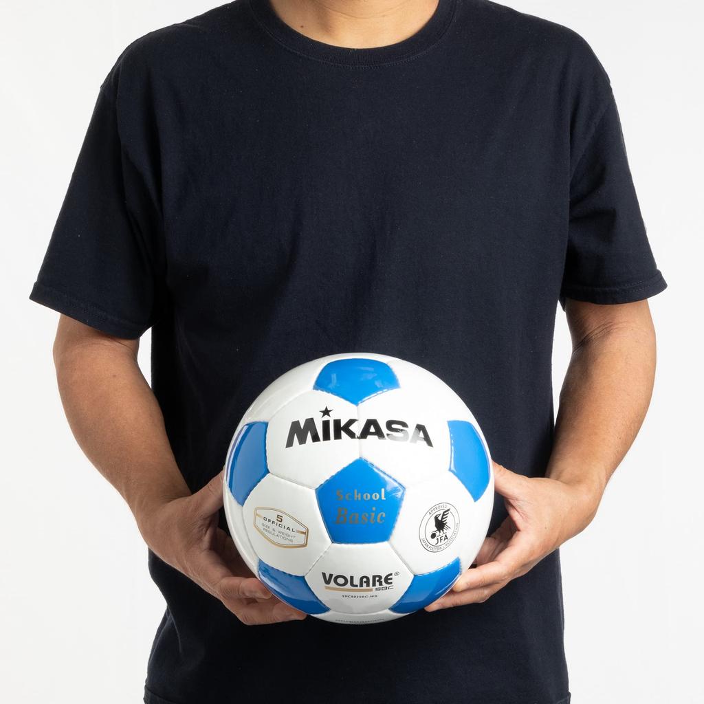 MIKASA Soccer Certified Size 5 High and Middle Recommended Internal Pressure Ball, (For Adults, Colleges, Schools, Schools), Hand-Sewn, SVC502SBC, 0.8
