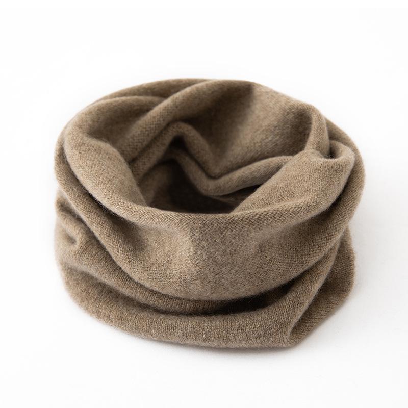 Children's 100% Pure Cashmere Neck Warmer - Boys & Girls Autumn/Winter Style, Flat Knit Gaiter for Warmth & Protection.