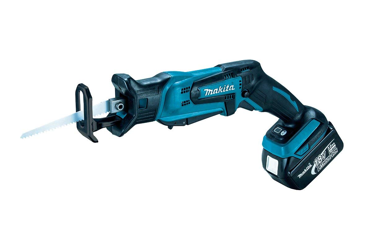 

Makita Rechargeable Reciprocating Saw 18V JR184DRF 3.0Ah синій