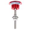 1Pcs 30/32Mm Car Push Button Bonnet Hood Pin Quick Release Latch Lock Clip Kit Aluminum Engine Exterior Parts Universal