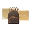 Michael Kors Zaino in Pelle con Stampa Logo Jaycee Zaino da Donna Marrone Oro 35T2G8TB1B-BROWN