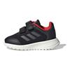 adidas Tensaur Run 2.0 CF I Czarne Jaskrawoczerwone Dziecięce Sneakersy Core-Black Grey-Six GZ5857