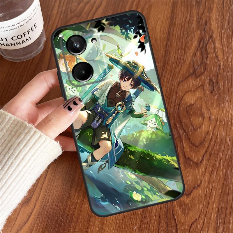

Чехол Genshin Impact Wanderer для Realme 15 14 11 12 13 Pro Plus C35 C71 C75 C65 C55 C63 C61 C53 C51 C67 GT6 GT7 Pro Realme 15 Pro