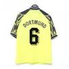 Retro Fußballtrikot Herren Damen Erwachsene Fußballhemd Vintage Dortmund BVB Klassische Trikots Riedle Muller Sammer Haaland