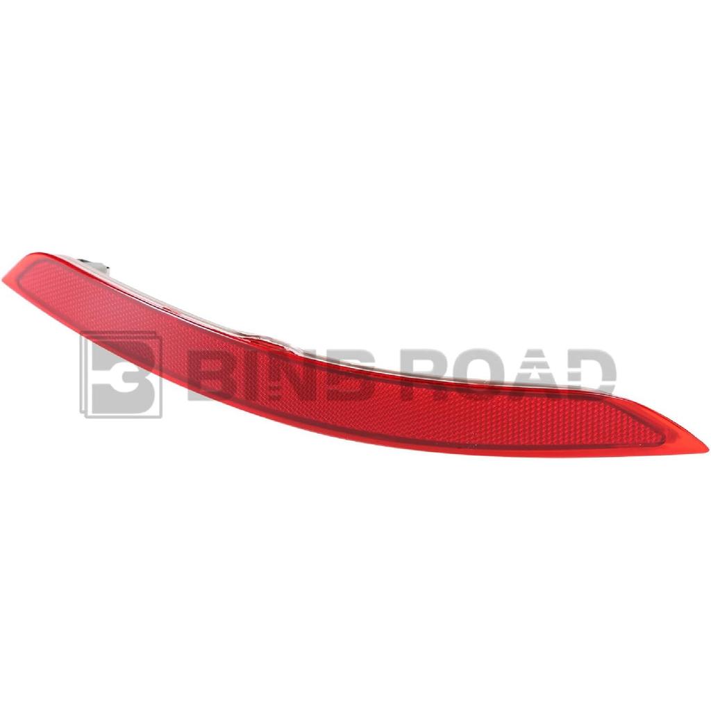 Right Rear Bumper Reflector Passenger Side Red Trim 63147290092 Compatible with Mercedes-Benz BMW F15 X5 2014-2017
