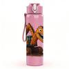 1PC Dinosaur Excavator Toy 750ml Color Plastic Sports Water Bottle Leakproof Flip Straw Lid Suitable for Sports Office Home Use