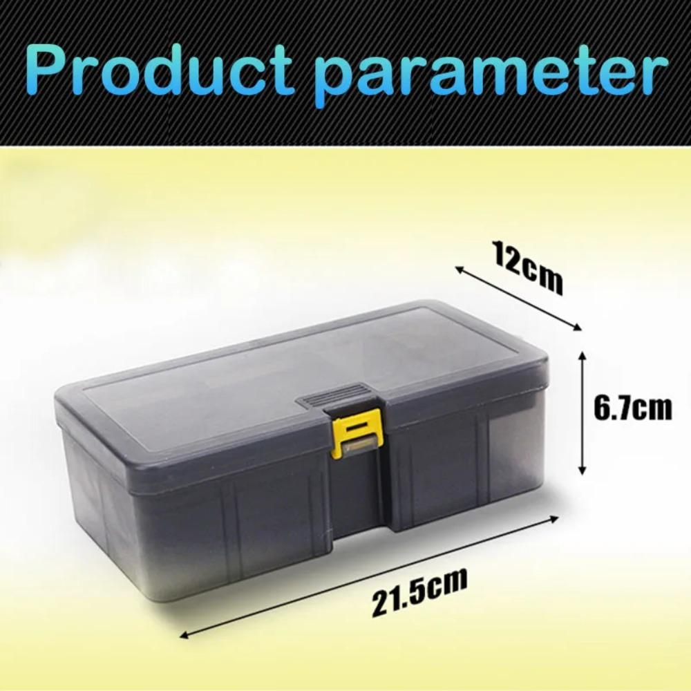 Fishing Tackle Box Large Capacity Fishing Accessories Tool Storage Box Fish Hook Lure Fake Bait Box Fishing Supplies