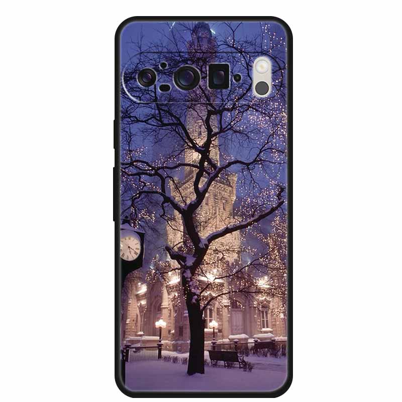 Para Google Pixel 9 Pro XL 5G Funda de Lujo TPU Silicona Suave Fundas de Teléfono para Google Pixel9 GGX8B Funda con Parachoques Resistente a Golpes Nueva Funda