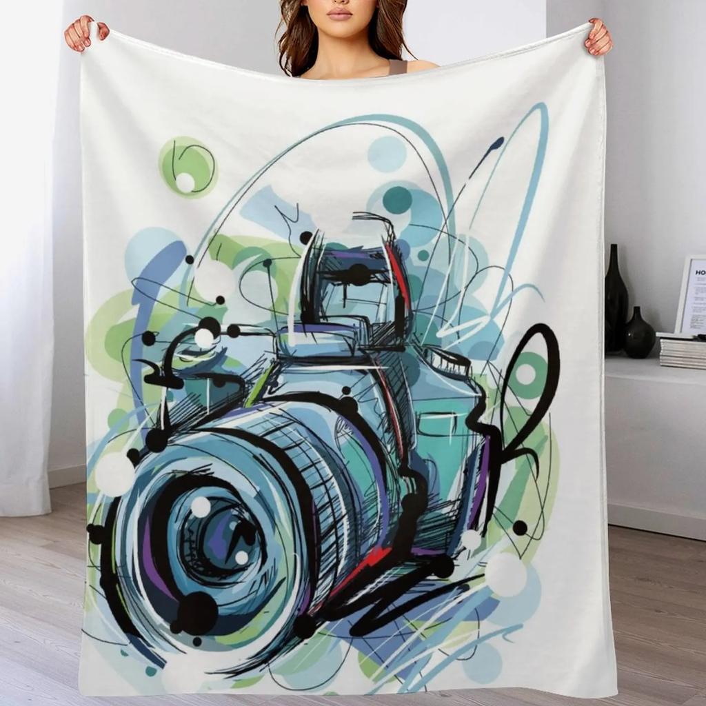 Photography Throw Blanket Ultra Soft Flannel Fleece Blanket for All Seasons