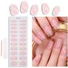 Hot Selling High Quality Low Price Glitter UV Free Gel Nail Stickers Long Lasting Nail Stickers Uv Free Gel Nail Stickers