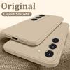 Coque en Silicone Liquide Pour Samsung Galaxy S22 S26 S2 Edge S24 Ultra S21 FE Housse Souple Résistante aux Chocs Pour Samsung S2 Ultra S23 FE