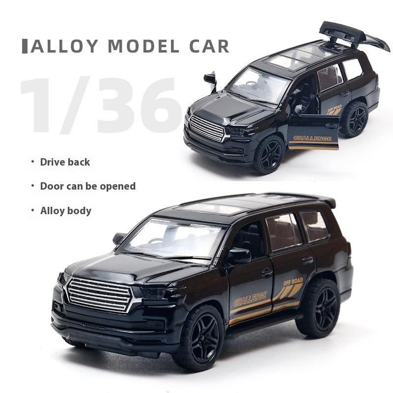 Modello di auto fuoristrada in lega Simulazione Giocattolo per bambini Auto per bambini Ornamenti per auto Decorazione