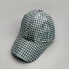 Fashion Small Plaid Classic Baseball Cap Men And Women Versatile Casual Personality Sunshade Cap