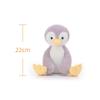 Apricot Lamb Purple Velvet Penguin Plush Toy for Soft and Fluffy Purple Velvet Penguin for Girls and 22cm Kids, Cute, Boys,
