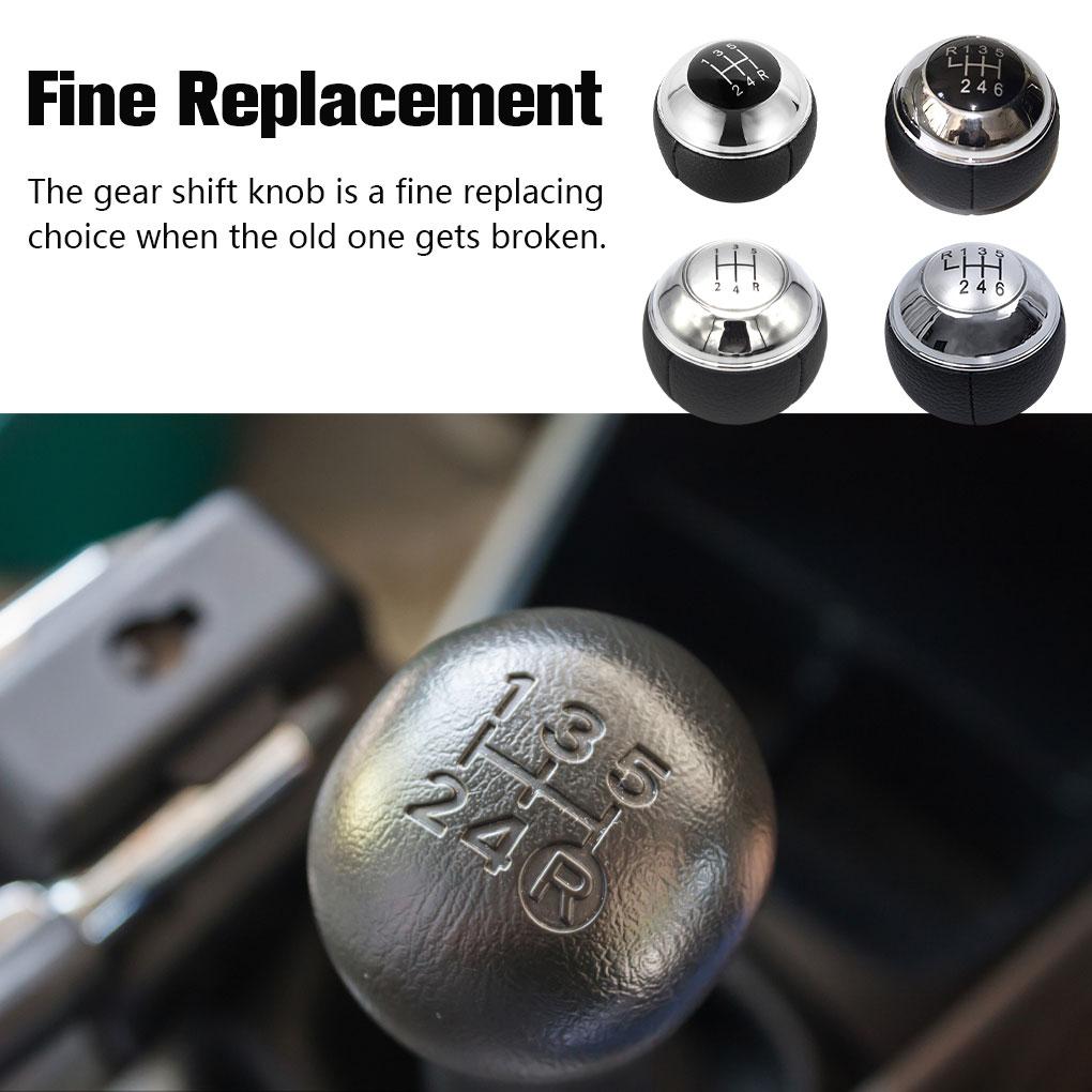 Car Gear Shift Knob Modified Replacing Solid Color Detachable Shifter Lever Part Replacement for Mini Copper R52 R53