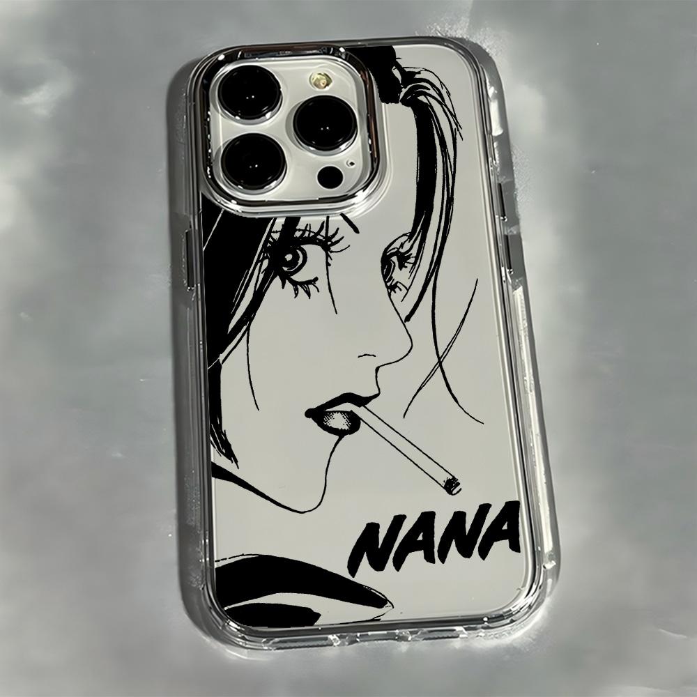 Anime Girl Nanas OsakiS Phone Case For iPhone 17e 17 16 15 14 13 12 11 Mini Pro Max X XR XSMAX Air Plus Transparent Soft Cover
