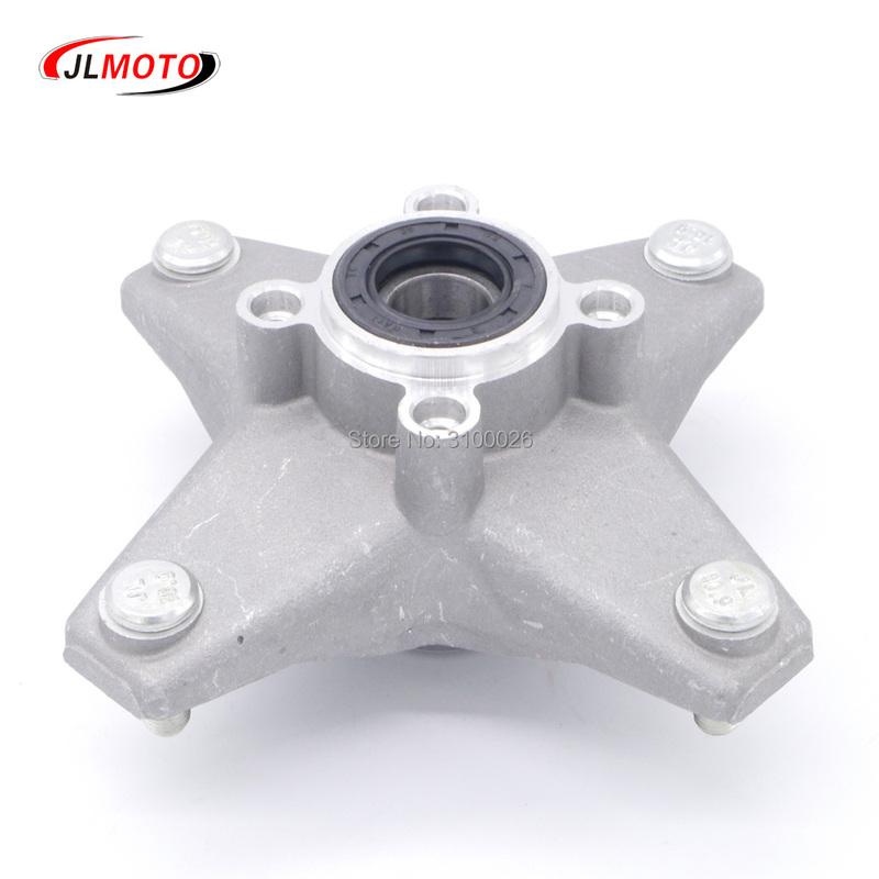 Mozzo Ruota Anteriore M10 156mmX4 Prigionieri Adatto Per Motoland YAMAHA RAPTOR ATV YFM 250 350 3GD-25111-20-00 Mikilon Rapide 250S Quad Bike