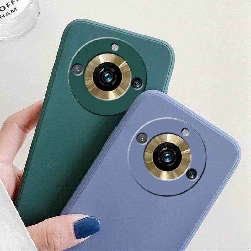 For Cover OPPO Realme 11 Pro Case Realme 11 Pro Capas Liquid Silicone Shockproof Back TPU Soft Case Realme 11 Pro Plus + Fundas