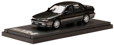 MARK43 Mitsubishi Galant 1990 Lamp Silver 2 Tone Finished Product 1/43 VR-4 (E39A) Black/Chateau