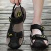 Mode Rutschfeste Bequeme Strand Luxus Sandalen Sommer Herren Atmungsaktive Flats Weiche Slipper Sandalen Leichte Outdoor Laufschuhe