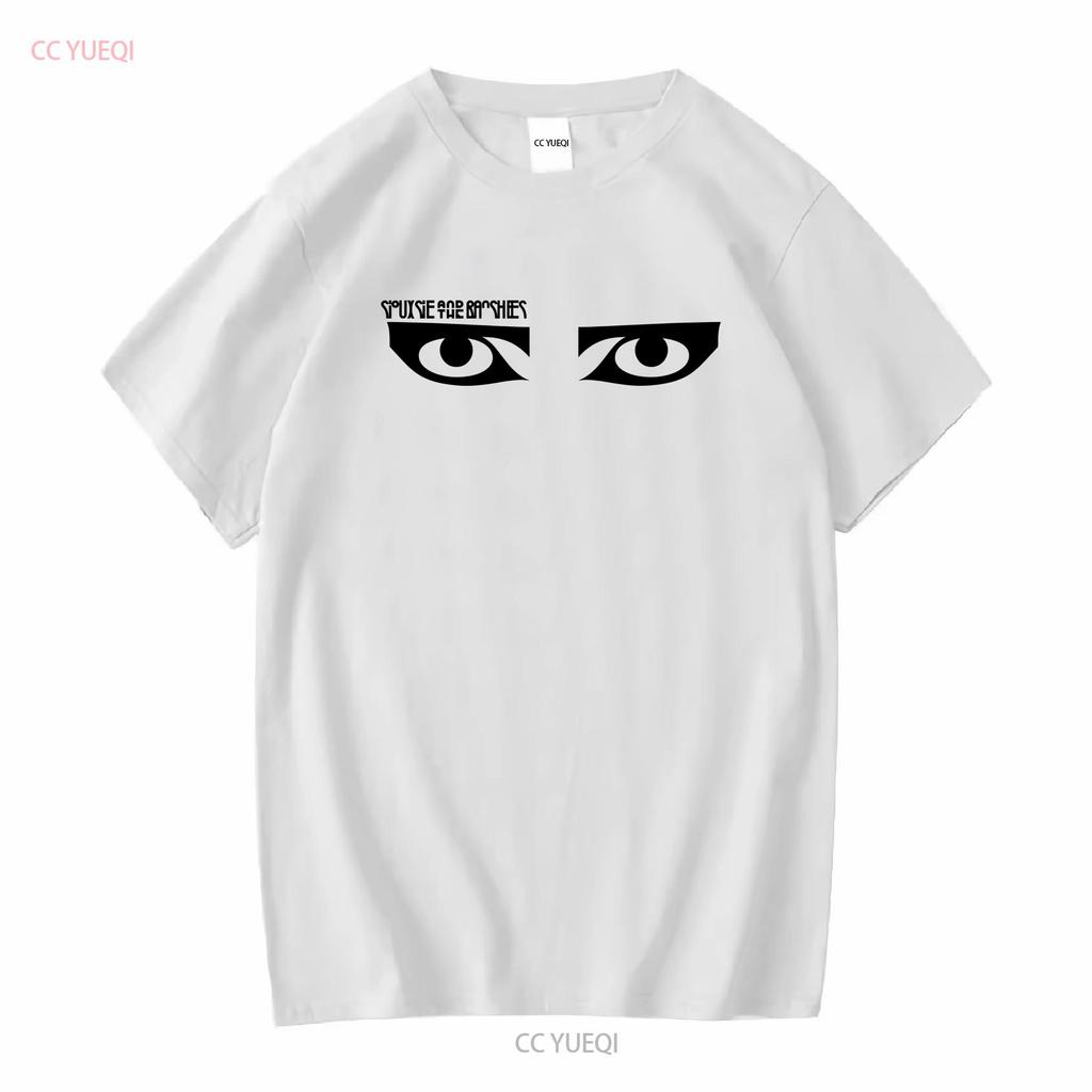 Siouxsie And The Banshees Eyes T Shirt Cotton White S To 5xl Md1388 Vintage Washed Designer Clothes Fashion