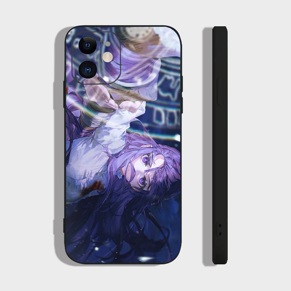 

Fern Animation Frieren Beyond Journeys End Phone Case For IPhone 17 Air 16 15 14 13 Pro Max 11 12 Black Silicone Cover IPHONE 13MINI