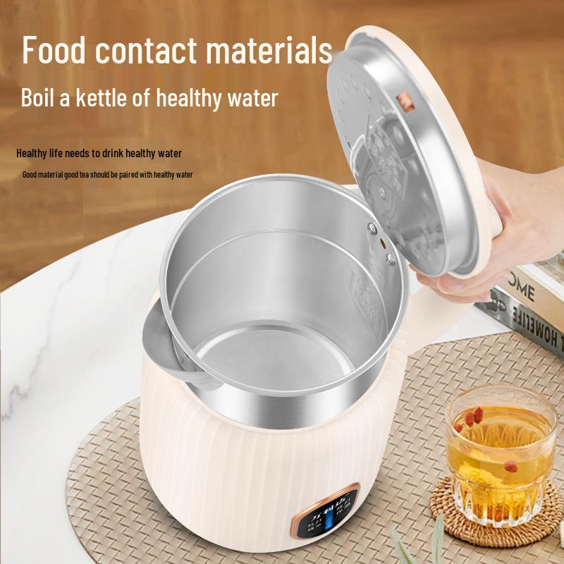 Malata Electric Stainless Steel Double-Layer Smart Insulation Kettle - Durable Household Use