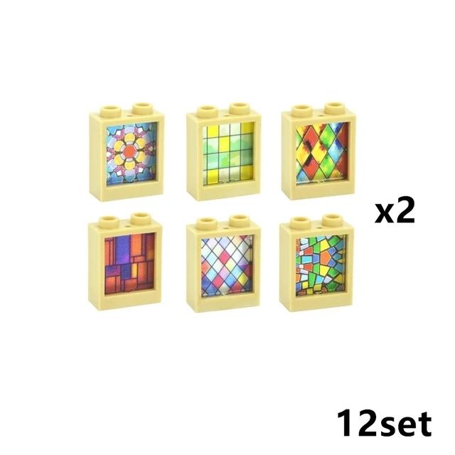 Thick Wall Figures Bricks Leduo 98283 15533 DIY 1x2 1x3 1x4 1+2 Dots Building Up Modules Educational Tool House Contruction Play Kits