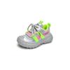 Kids Breathable Mesh Velcro Athletic Running Sneakers Children Tire Sole Casual Dad Shoes