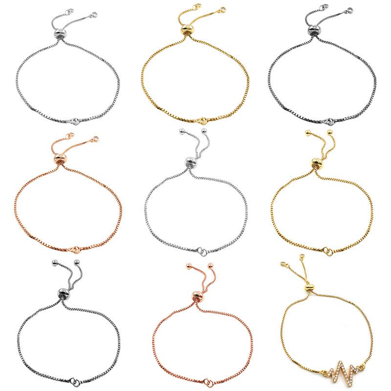 

Adjustable Geometric Drawstring Bracelet - Valentine s Day Gift