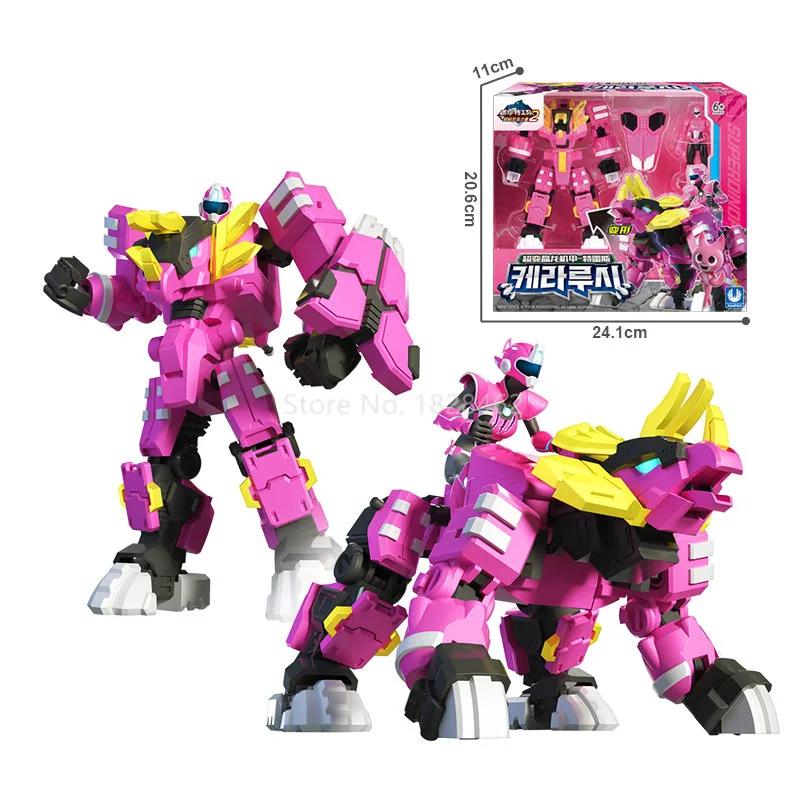 Mini Force 2 Super Dino Power Transformation Robot Toys Action Figures MiniForce X Simulation Animal Deformation Robot Toys