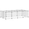 20 Piece Pet Cage with Door Black 35 X 35 Cm Steel