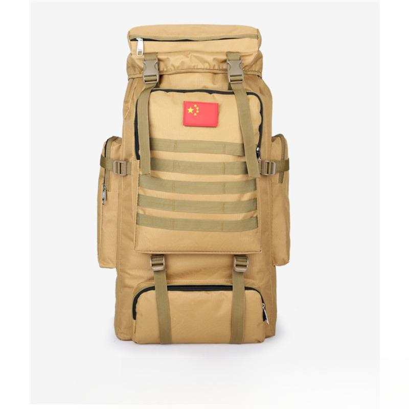 Large Capacity Waterproof Camouflage Backpack Outdoor Sports Mountaineering Bag Out for Travel Leisure Shoulders