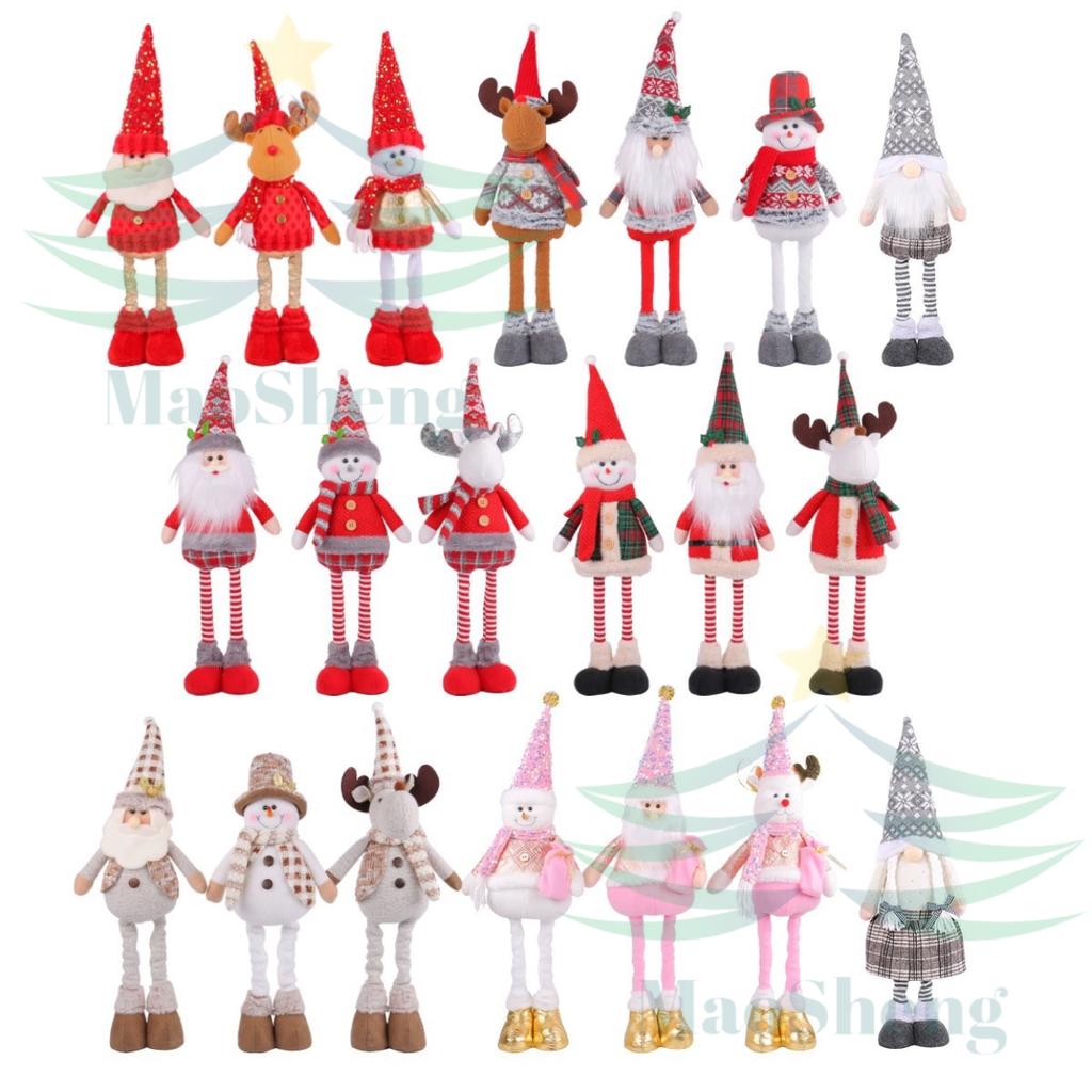 MaoSheng Eco-Friendly Realistic Christmas Princess Plush Doll Dressed for Christmas Popular Christmas Gift Custom Supplier