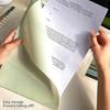 5Pcs/Set Gradient Color File Folder Portable Folder Document Test Paper Storage Organization Bag Study Office Supplies