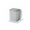 Trash Can Reusable Power Source Smart Reversible Charging Port Household Storage