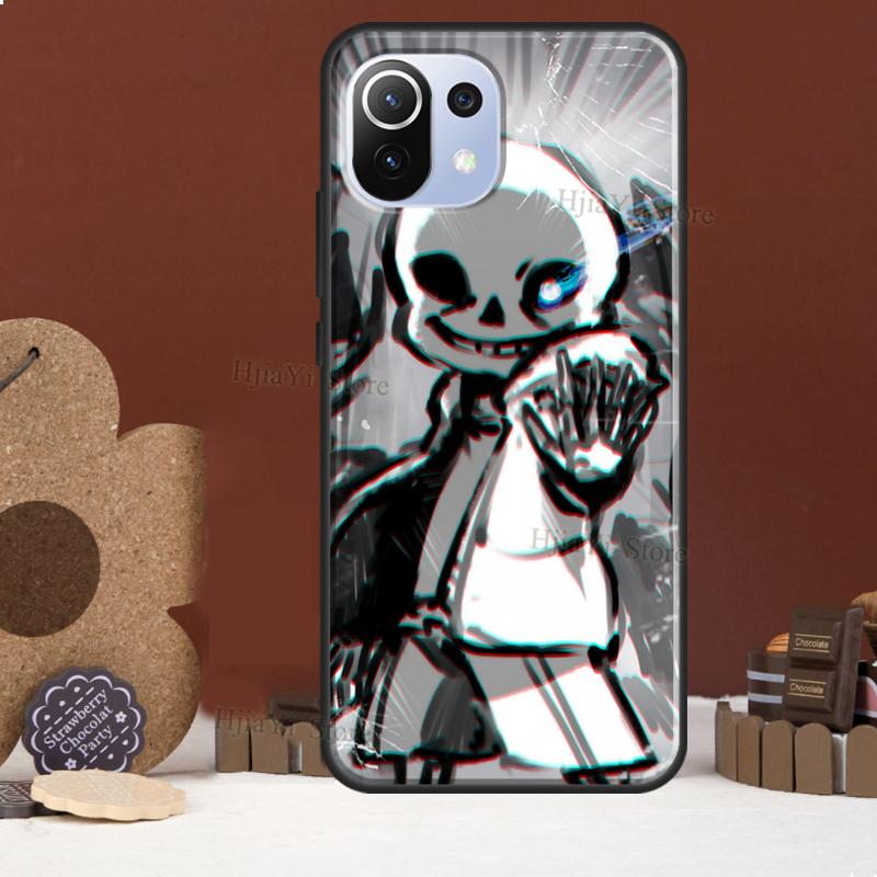 Undertale Sans Doggo Funda For POCO F5 X3 X4 X5 Pro F4 GT C40 F3 Case For Xiaomi 11T 12T Pro 12 X 13 Lite Cover