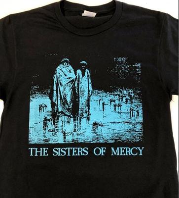 The Sisters of Mercy Men 100% Cotton T-shirt Mens Tees Top Black Cotton Tee All Sizes S To 2345XL