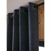 Lot de 2 rideaux occultants phoniques et thermiques doublés polaire "Bjorn" 100% opaque - Bjorn Minuit - 2 Panneaux Occultant + Pola