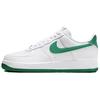 Nike Air Force 1 Slip Resistant Abrasion Resistant Low Top Skateboard Shoes Men's White Green FJ4146-102(Team217-)