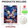 Disney Mickey and Minnie Pearl Pattern Decoration Its Surface Features Pearl Patterns, Making It Highly Suitable for Home Decoration