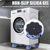 Adjustable Anti-Slip Pads with Leveling Feet - Heavy Duty EVA Shock Absorbers, Anti-Slip Shock Pads and Stabilizers for Washers, Refrigerator