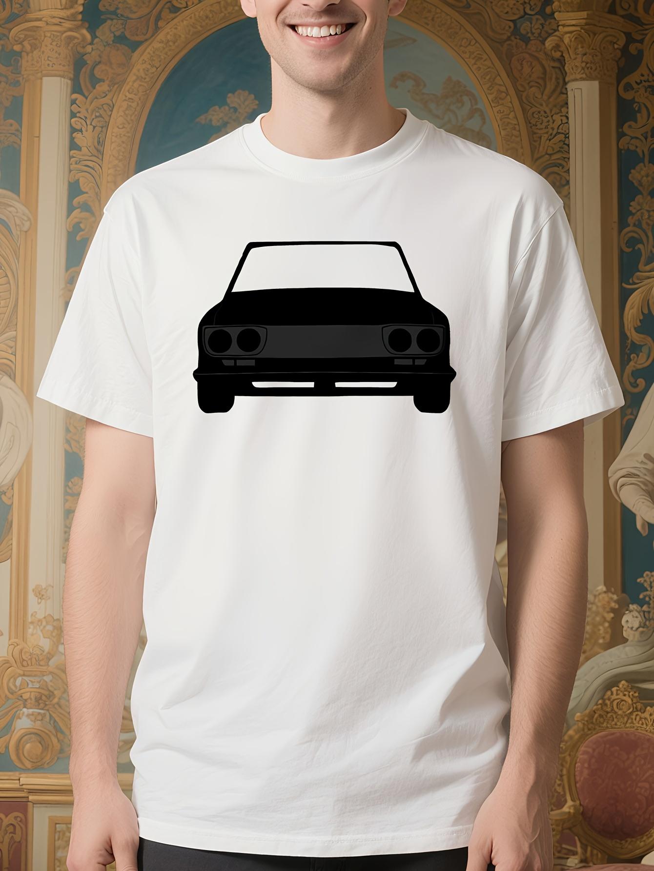 Винтажная футболка с графикой автомобиля Datsun 510 1600 - Белая с B... L