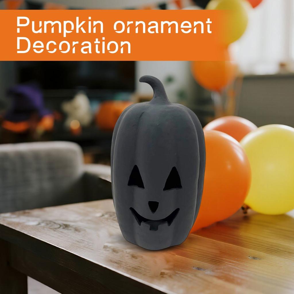 Fall Decor - Halloween Decorations - Pumpkin Outdoor Indoor - Cute Halloween Table Festival Decoration For Home Porch Front Door Mantel