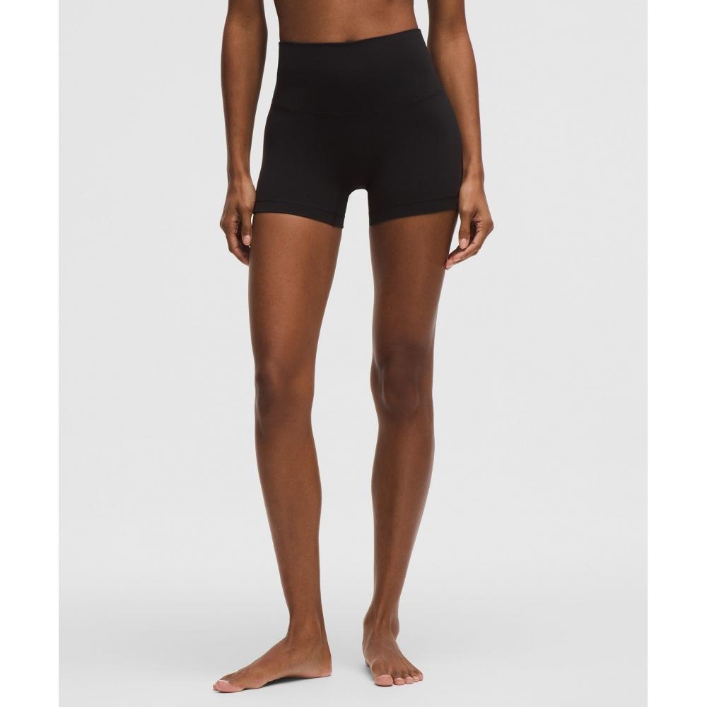 LULULEMON Align No Line™ High-Rise Shorts 4-Inch Blk