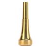 Trumpet Replacement Mouthpiece 82mm Length Clear Sound Metal Gold Trumpet Mouthpiece Wind Instrument Accessory