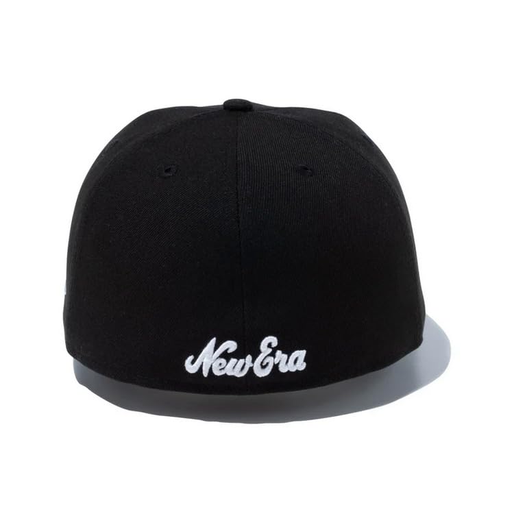 [New Era] Cap 59FIFTY NE Logo Black 7 12 5950 NELOGO BLK WHI 25J