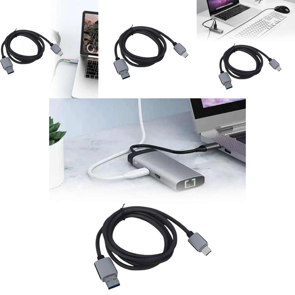Data Cable Braided Charging Cord With Fast Charging For Smartphone And Tablet Use