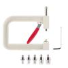 Handheld Automatic Beading Device Efficient Jewelry Crafting Tool Alloy Beading Machine for Jewelry Crafting Enthusiasts